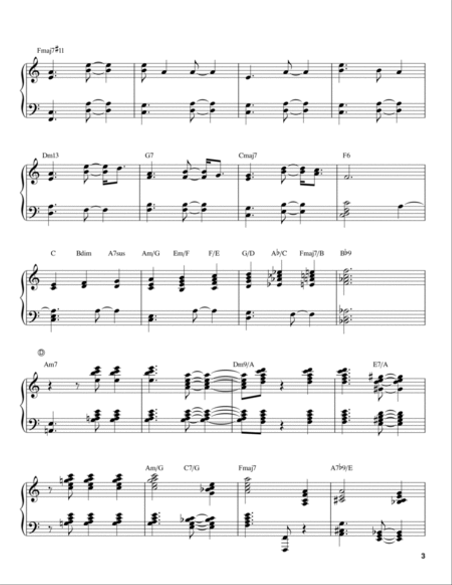 My Favorite Things Piano scores gallery preview page 3