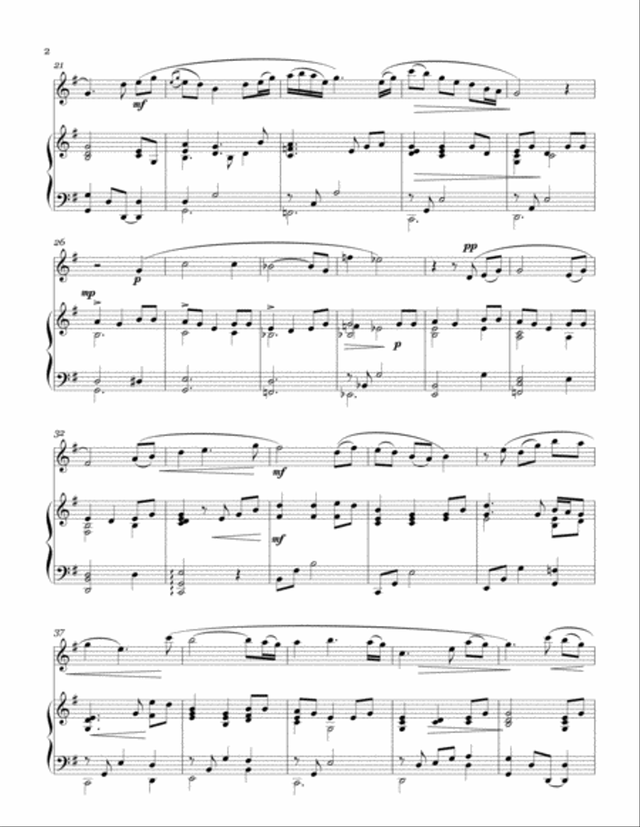 Come All Christians, Be Committed Flute scores gallery preview page 2