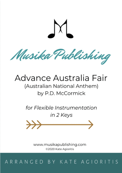 Advance Australia Fair (National Anthem) - Flexible Instrumentation image number null