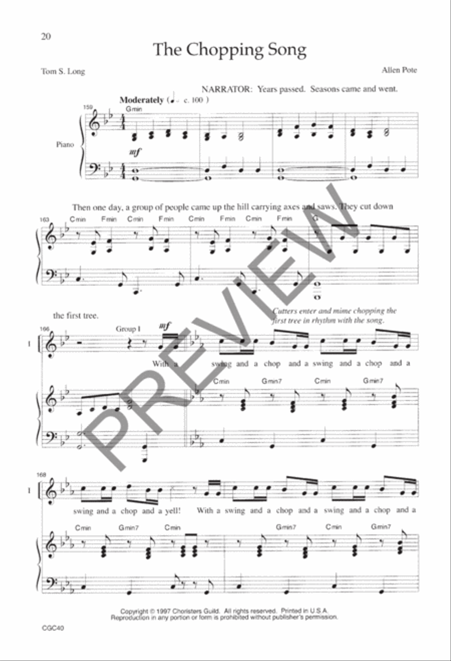 The Tale of the Three Trees Preview Kit (Score & CD) CD scores gallery preview page 13