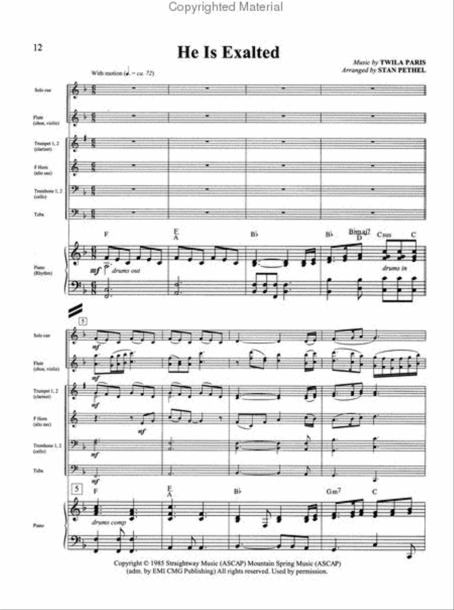 Winds of Praise Winds of Praise Piano Accompaniment scores gallery preview page 3