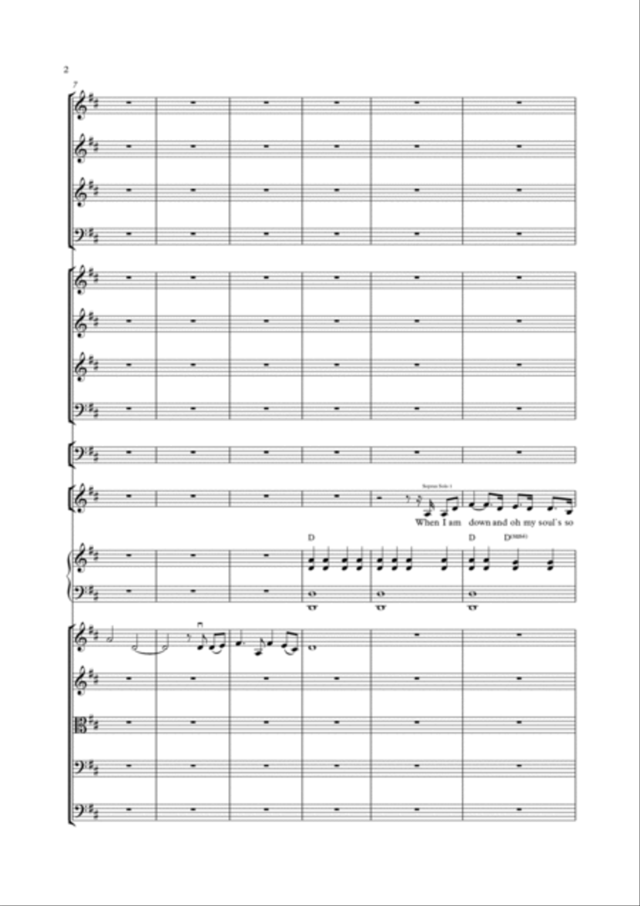 You Raise Me Up Full Orchestra scores gallery preview page 2