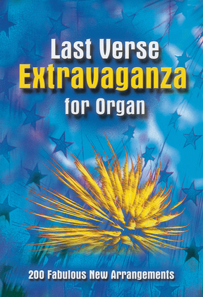 Book cover for Last Verse Extravaganza - Organ