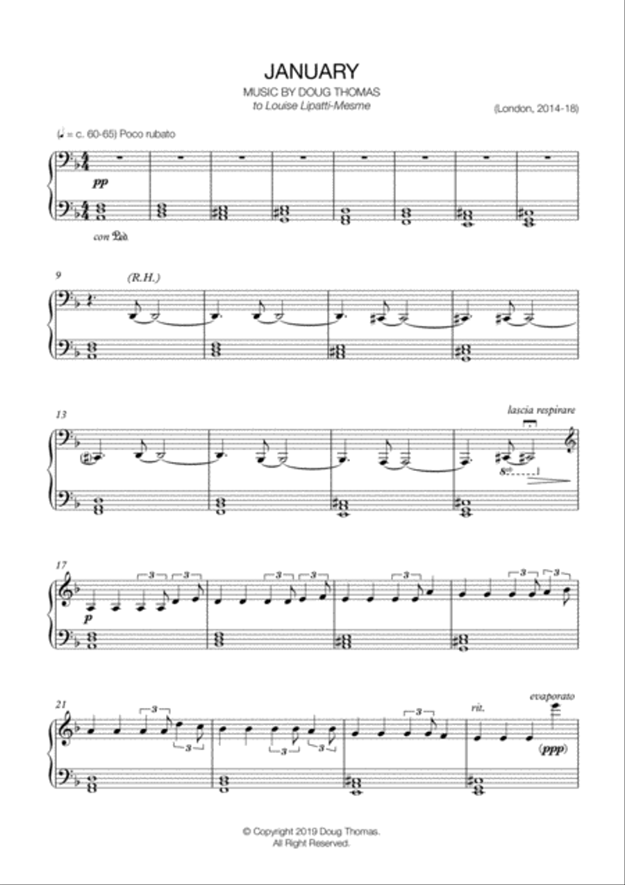 The Seasons Piano Solo scores gallery preview page 2