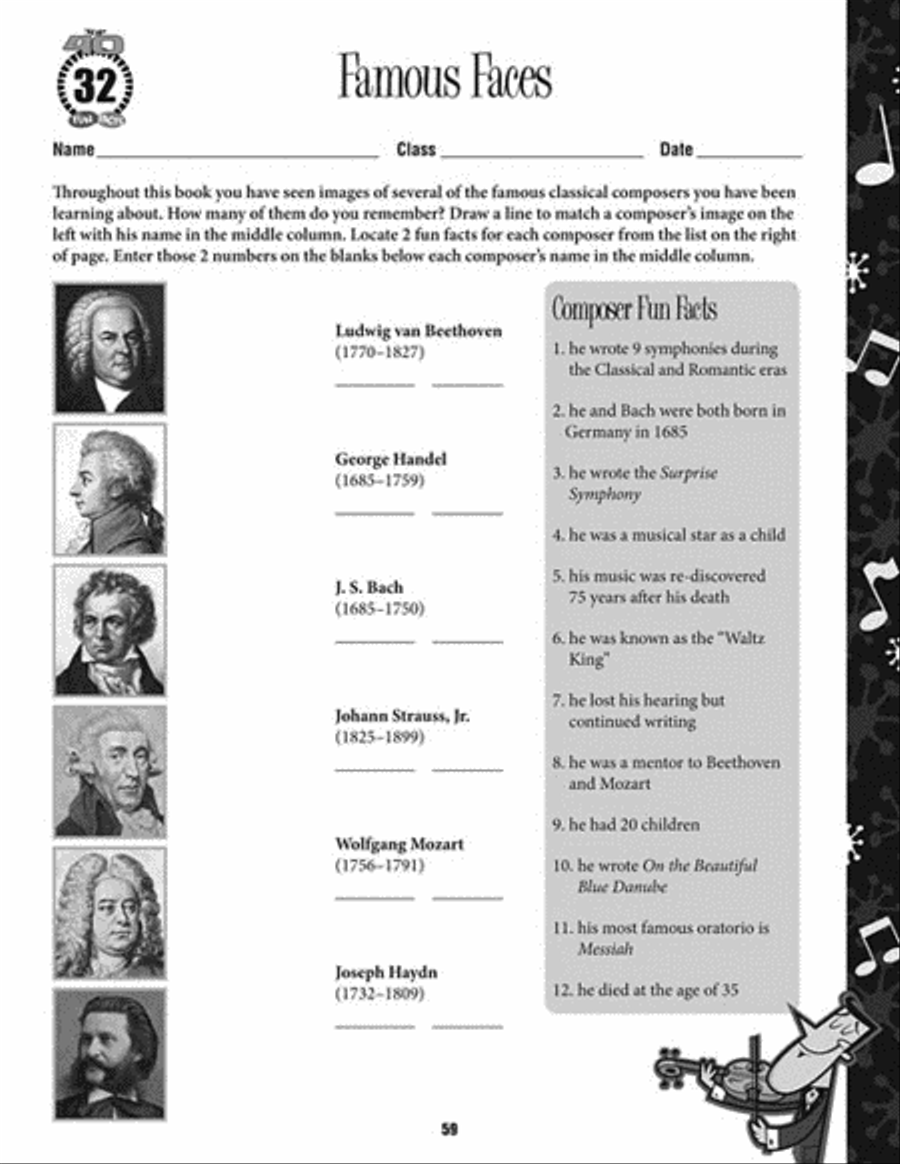 Top 40 Classical Fun Facts Choir scores gallery preview page 7