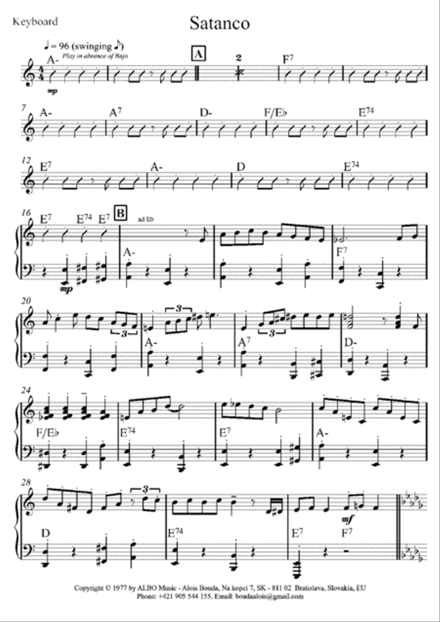Satanco Jazz Ensemble scores gallery preview page 3