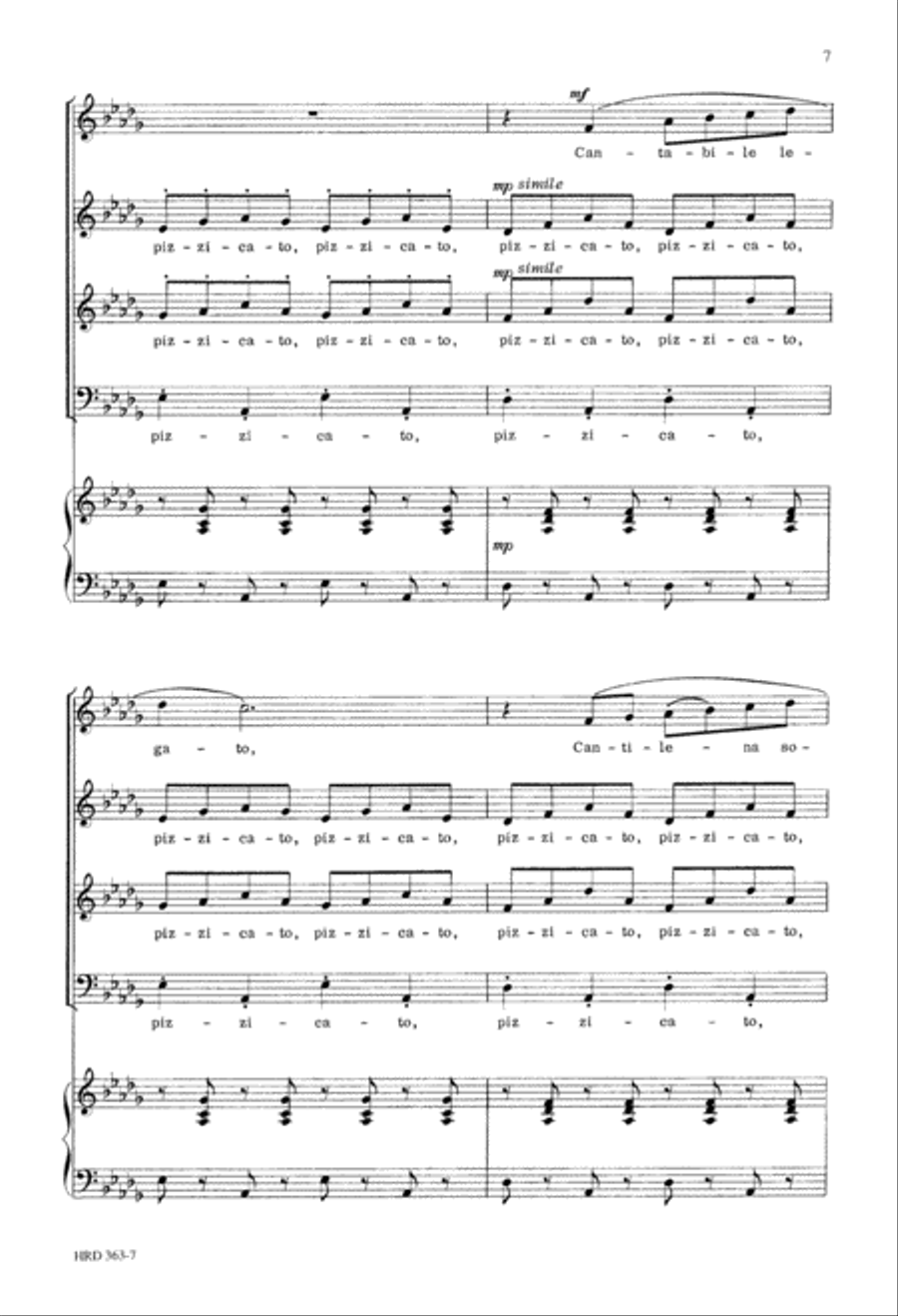 Musical Risotto Musical Risotto 4-Part scores gallery preview page 8