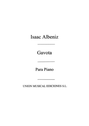 Gavota No.2 From Tercera Suite Ancienne For Piano