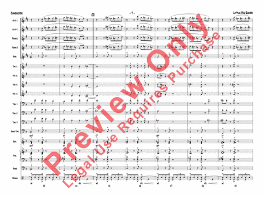 Little Big Gumbo Little Big Gumbo Jazz Ensemble scores gallery preview page 10