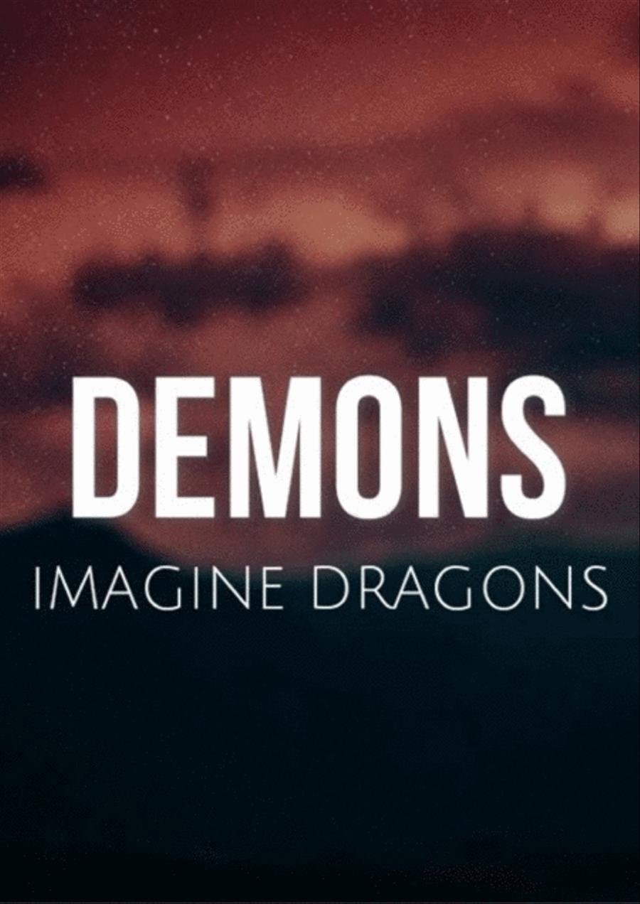 Demons Easy Piano scores gallery preview page 1