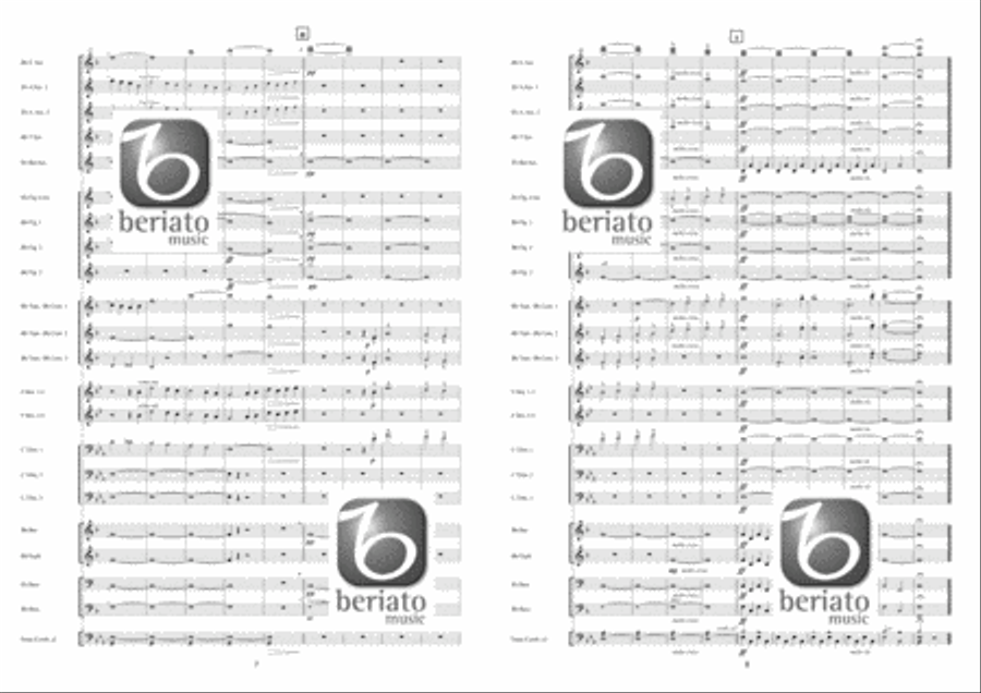 Adagio From Symphony No. 3 Choir scores gallery preview page 5