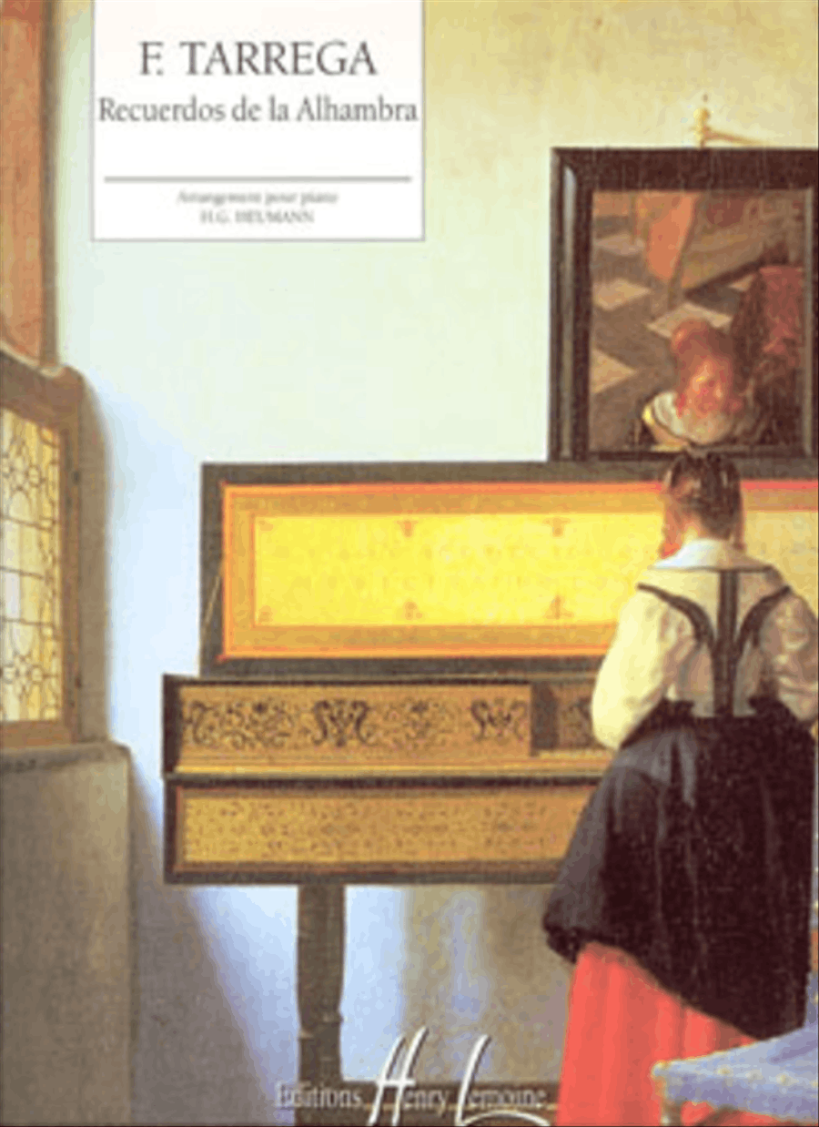 Recuerdos De La Alhambra Piano Solo scores gallery preview page 1
