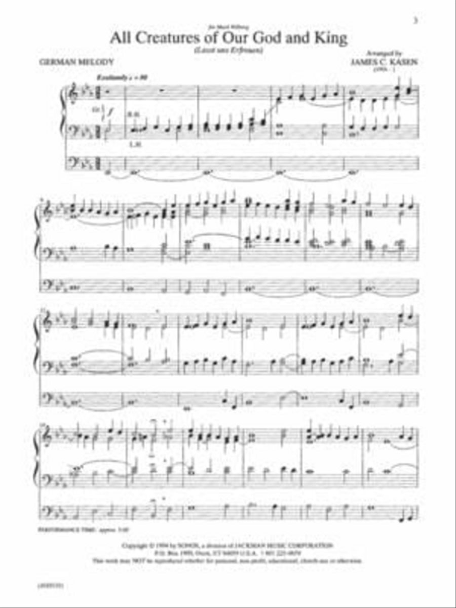 Postludes - Vol 1 - Organ Postludes - Vol 1 - Organ Organ scores gallery preview page 2