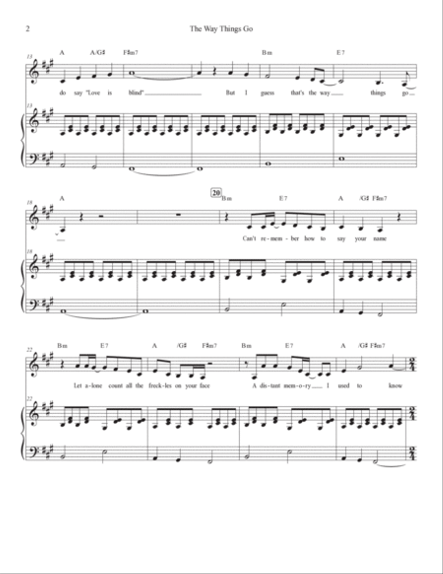 The Way Things Go Voice scores gallery preview page 2