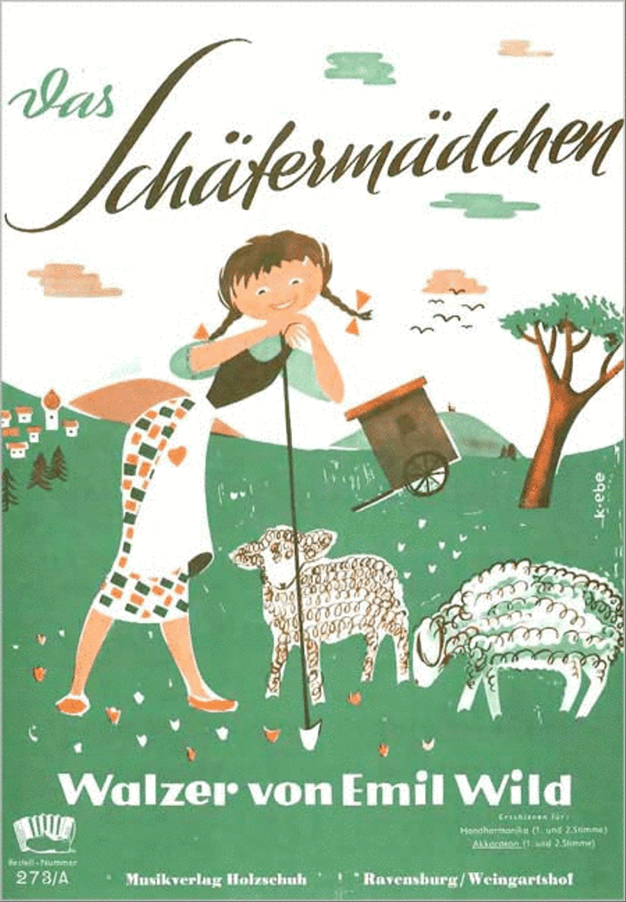 Das Schäfermädchen Accordion scores gallery preview page 1