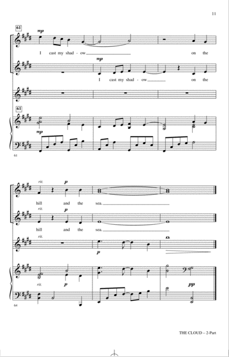 The Cloud The Cloud 2-Part scores gallery preview page 10