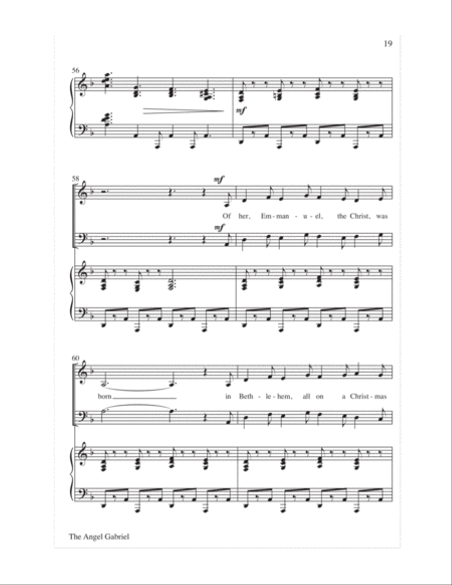 Sing with the Angels!- Score image number null