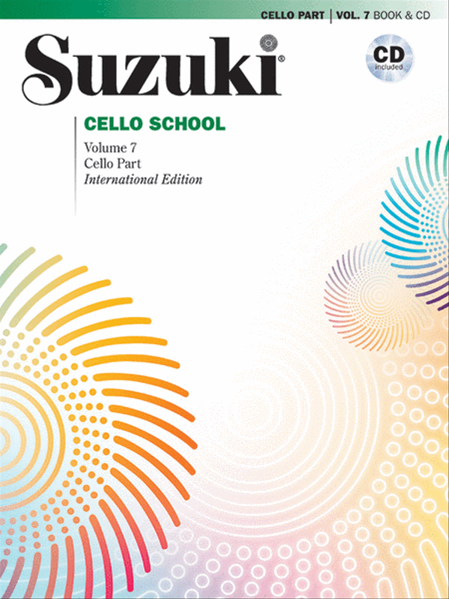 Suzuki Cello School, Volume 7 image number null