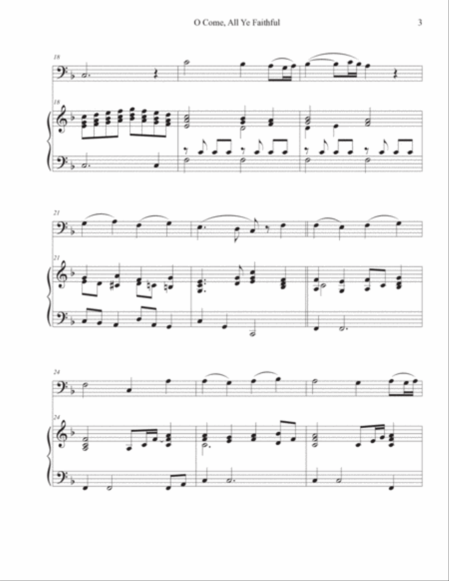 Christmas Cello (Volume 3) Piano scores gallery preview page 4