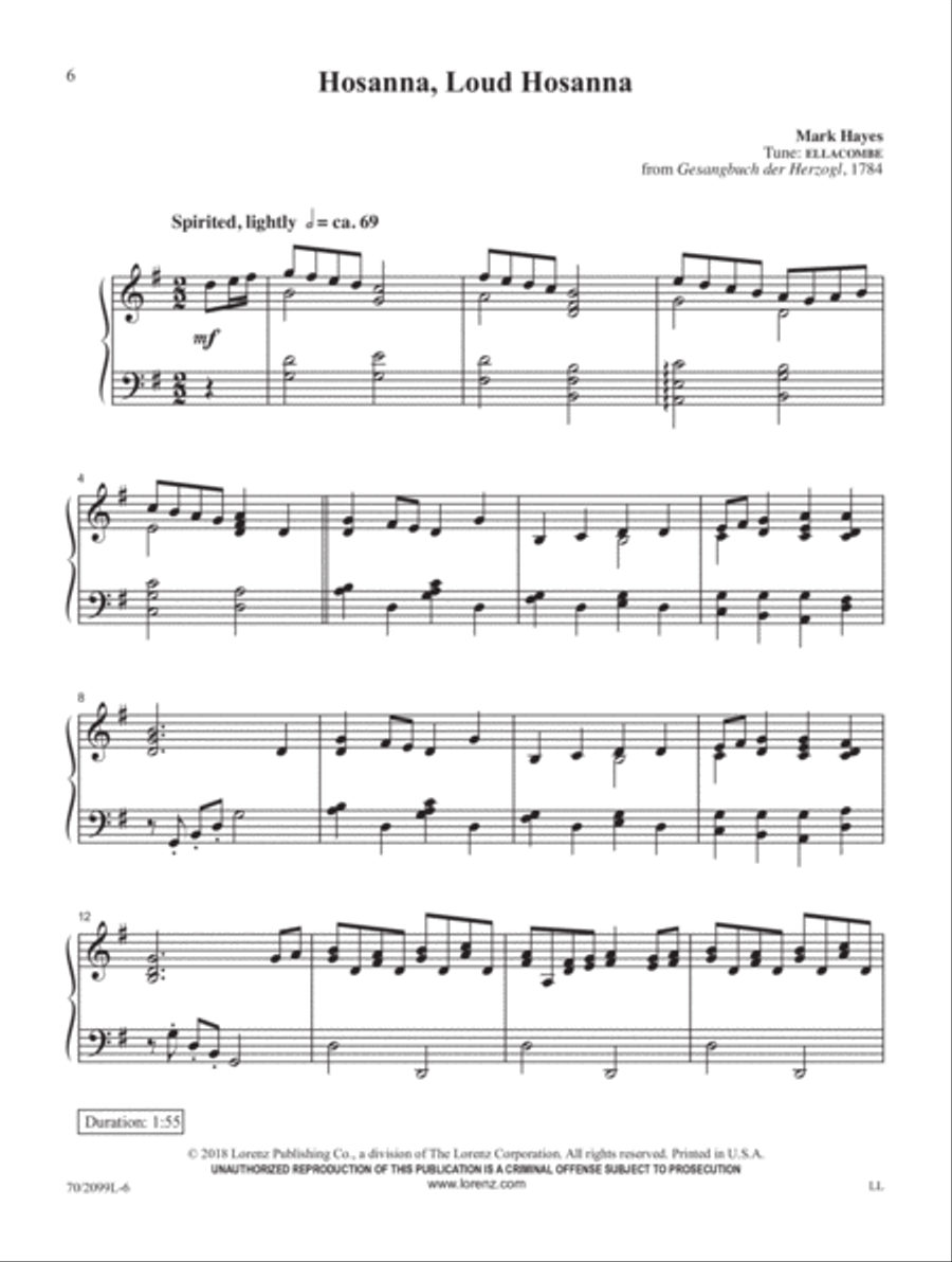 Mark Hayes Miniatures, Vol. 2 Piano Solo scores gallery preview page 3