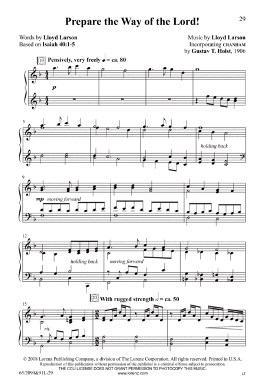 The Glory of Christmas - SATB with Performance CD 4-Part scores gallery preview page 15