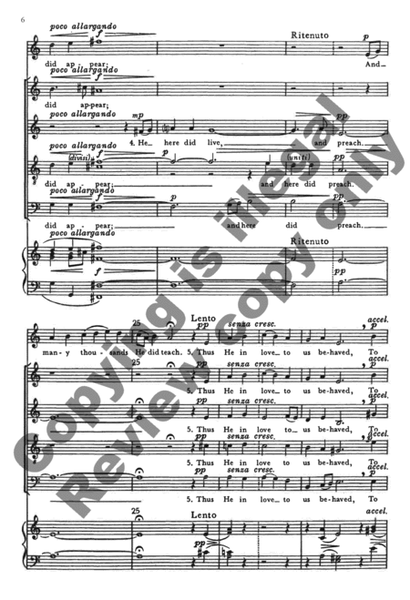 The Seven Joys of Christmas: 1. The Joy of Love: This is the truth (Choral Score)