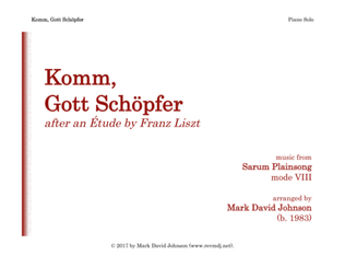 Book cover for Komm, Gott Schöpfer