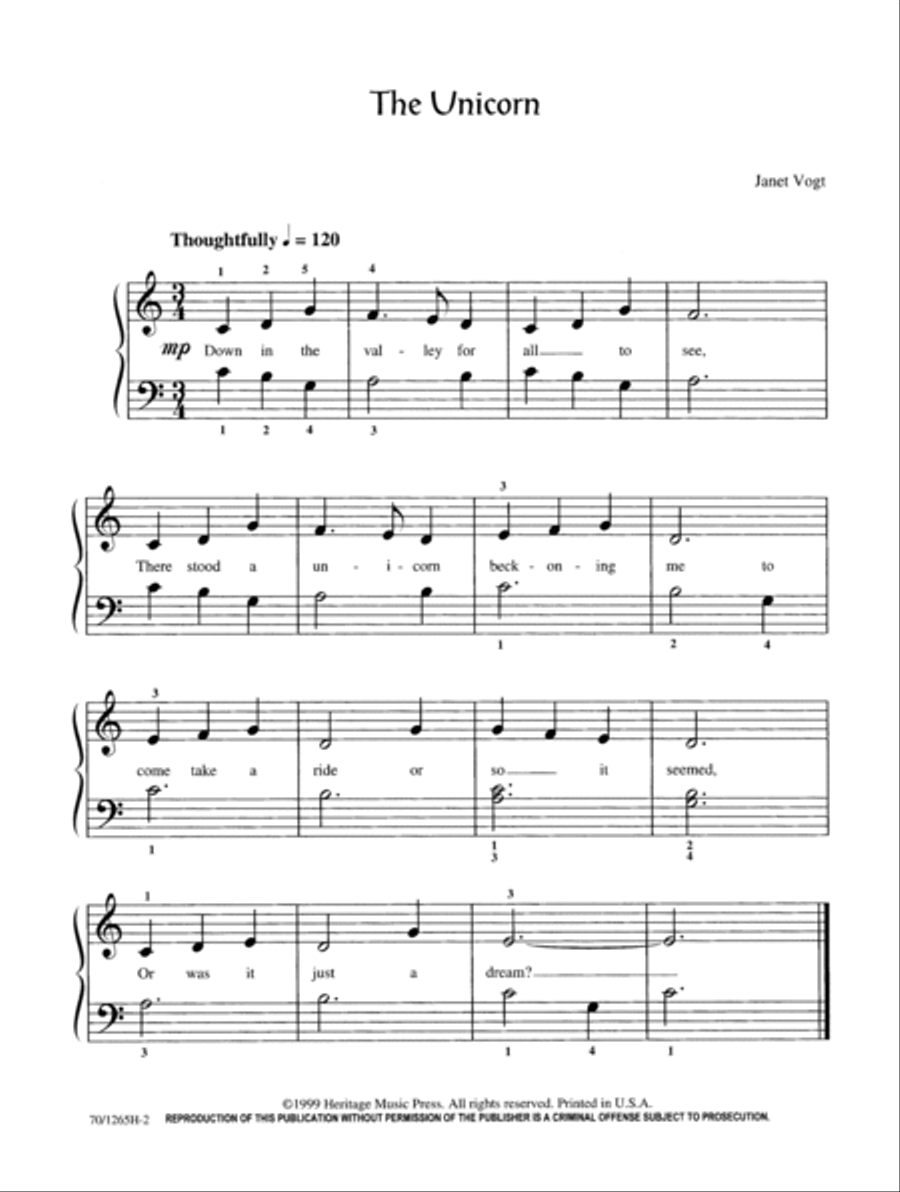 Fantasy Suite Easy Piano scores gallery preview page 2