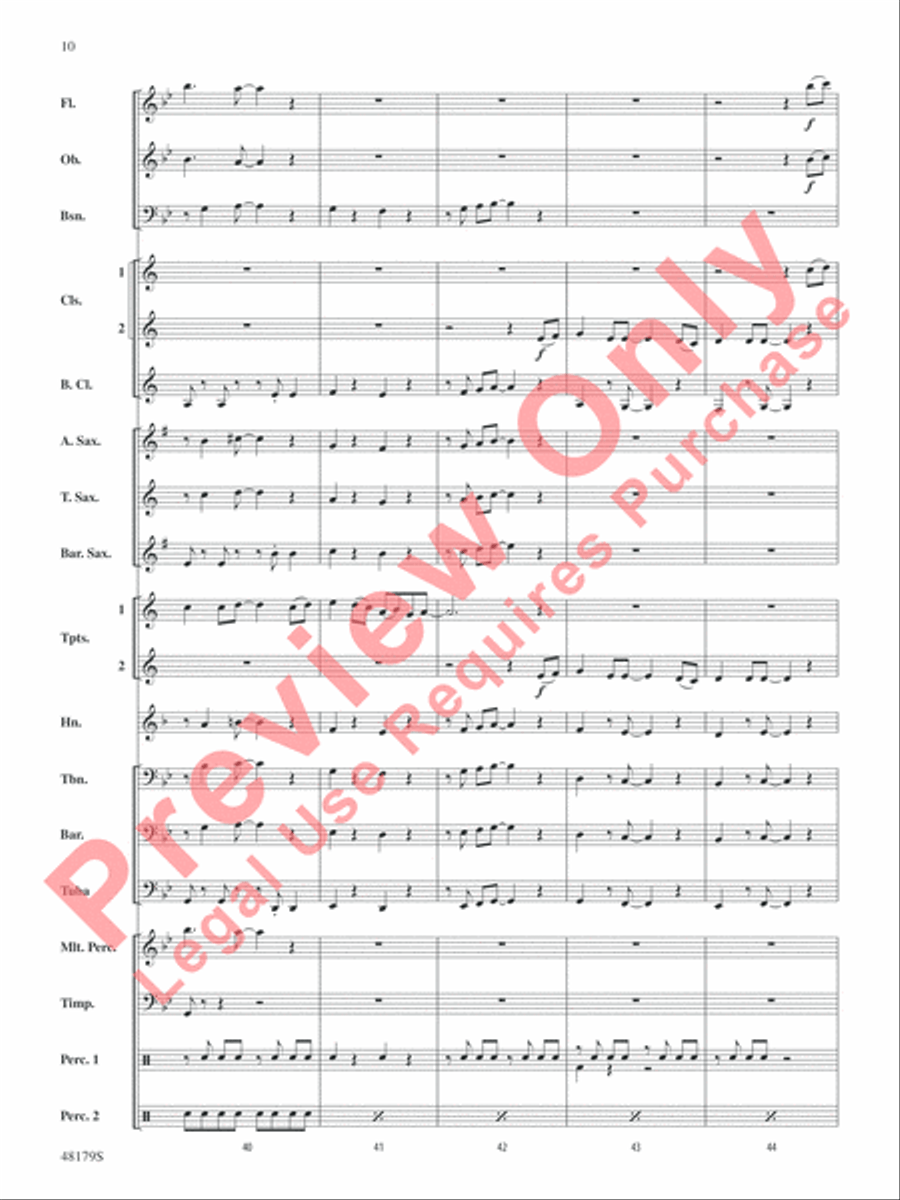 Star of the County Down Concert Band scores gallery preview page 11