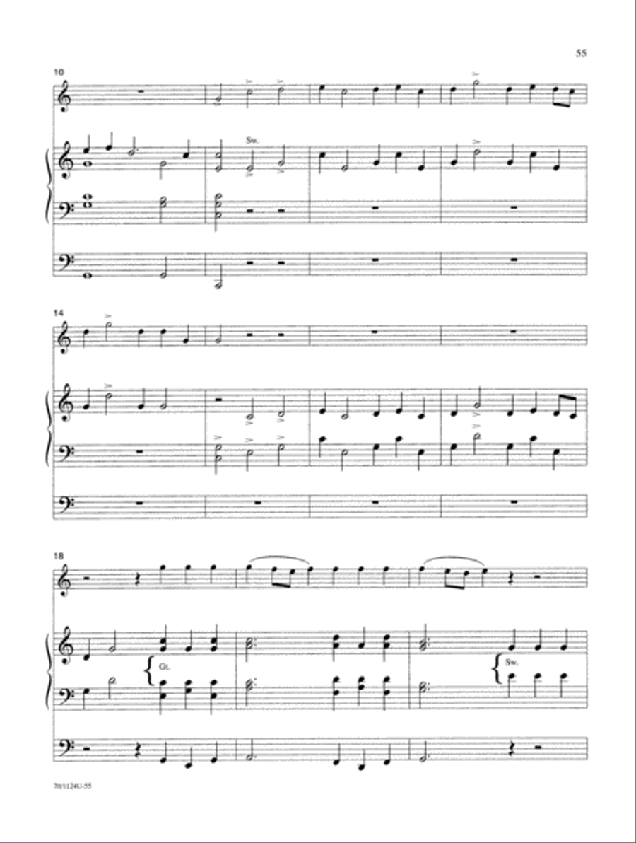 Wedding Classics for Trumpet and Organ Trumpet scores gallery preview page 30