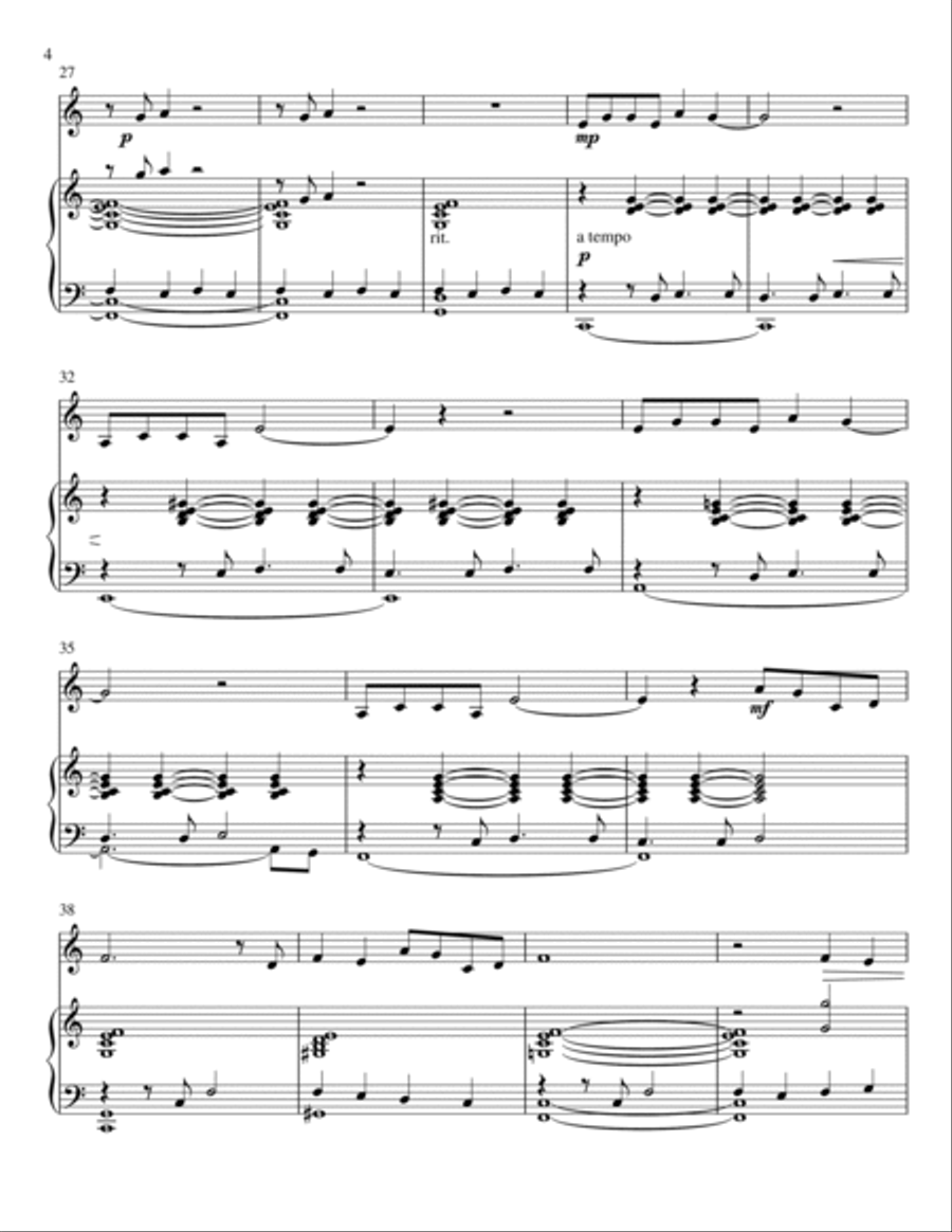 No One Is Alone No One Is Alone Small Ensemble scores gallery preview page 4
