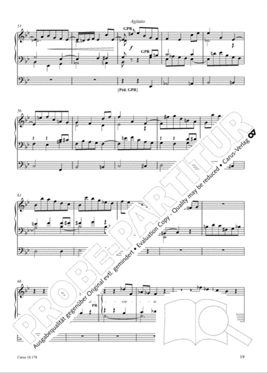 Symphonie No. II pour Orgue Organ scores gallery preview page 34