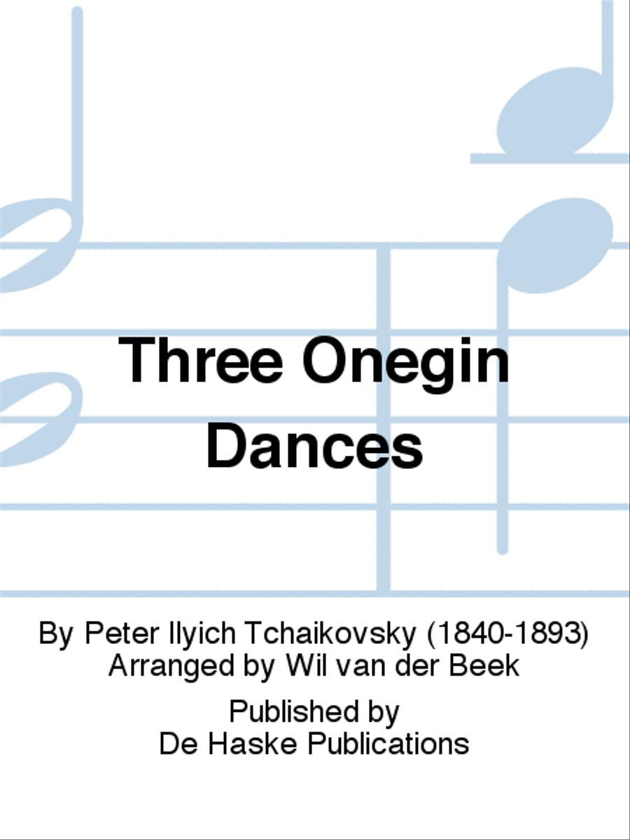 Three Onegin Dances Concert Band scores gallery preview page 1