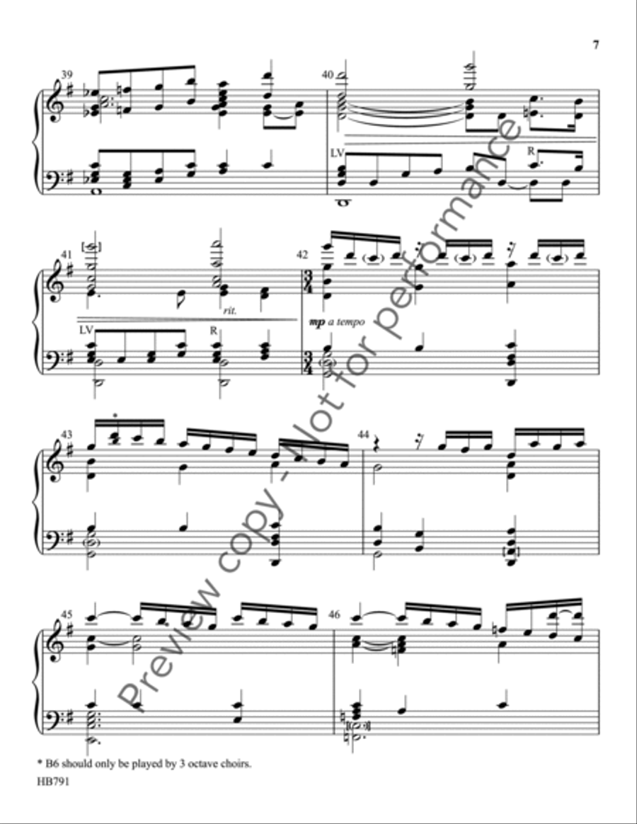 Awake, My Soul - Buckwalter 5-Octaves scores gallery preview page 7