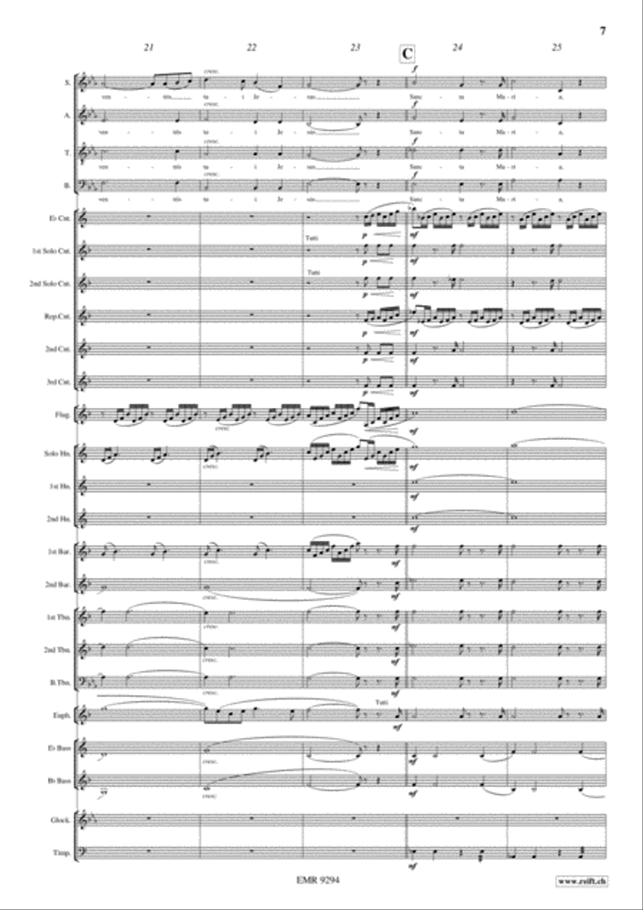Ave Maria 4-Part scores gallery preview page 10