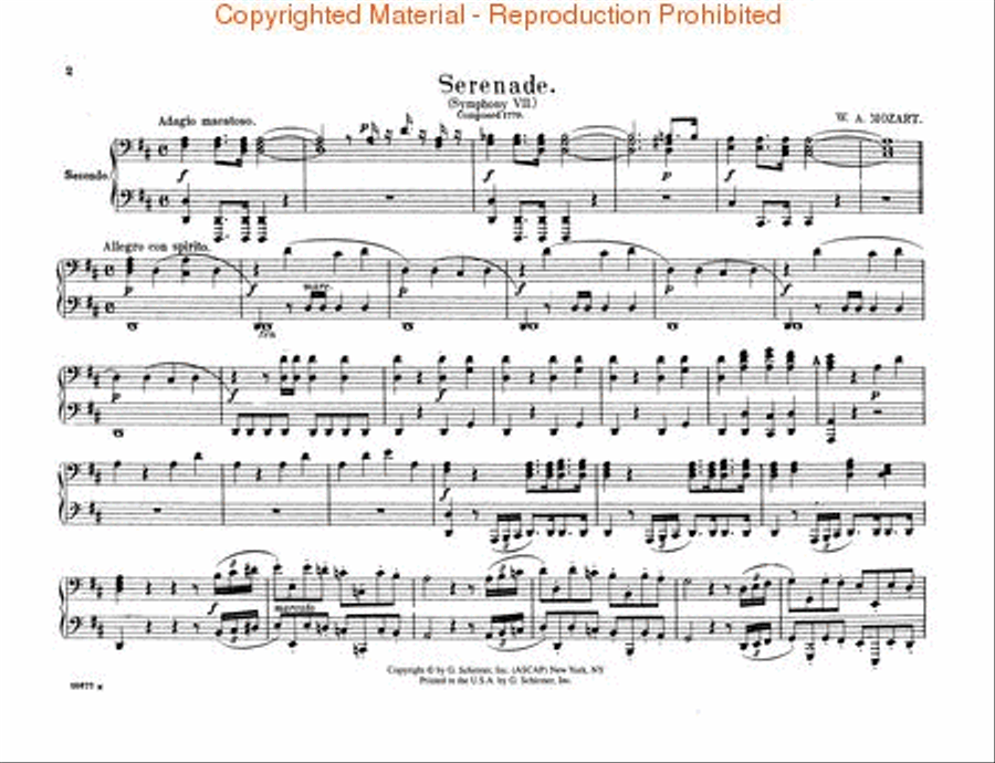 12 Symphonies - Book 2: Nos. 7-12 1 Piano, 4-Hands scores gallery preview page 3