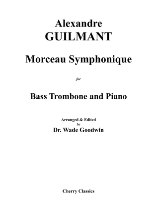 Morceau Symphonique for Bass Trombone and Piano