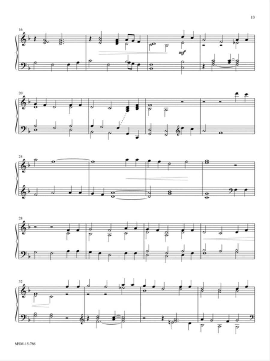 For the Bread Which You Have Broken Piano Solo scores gallery preview page 2