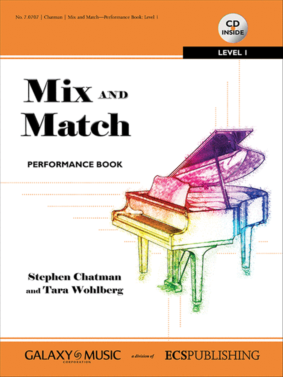 Mix and Match: Performance Book: Level 1 Piano Method scores gallery preview page 1