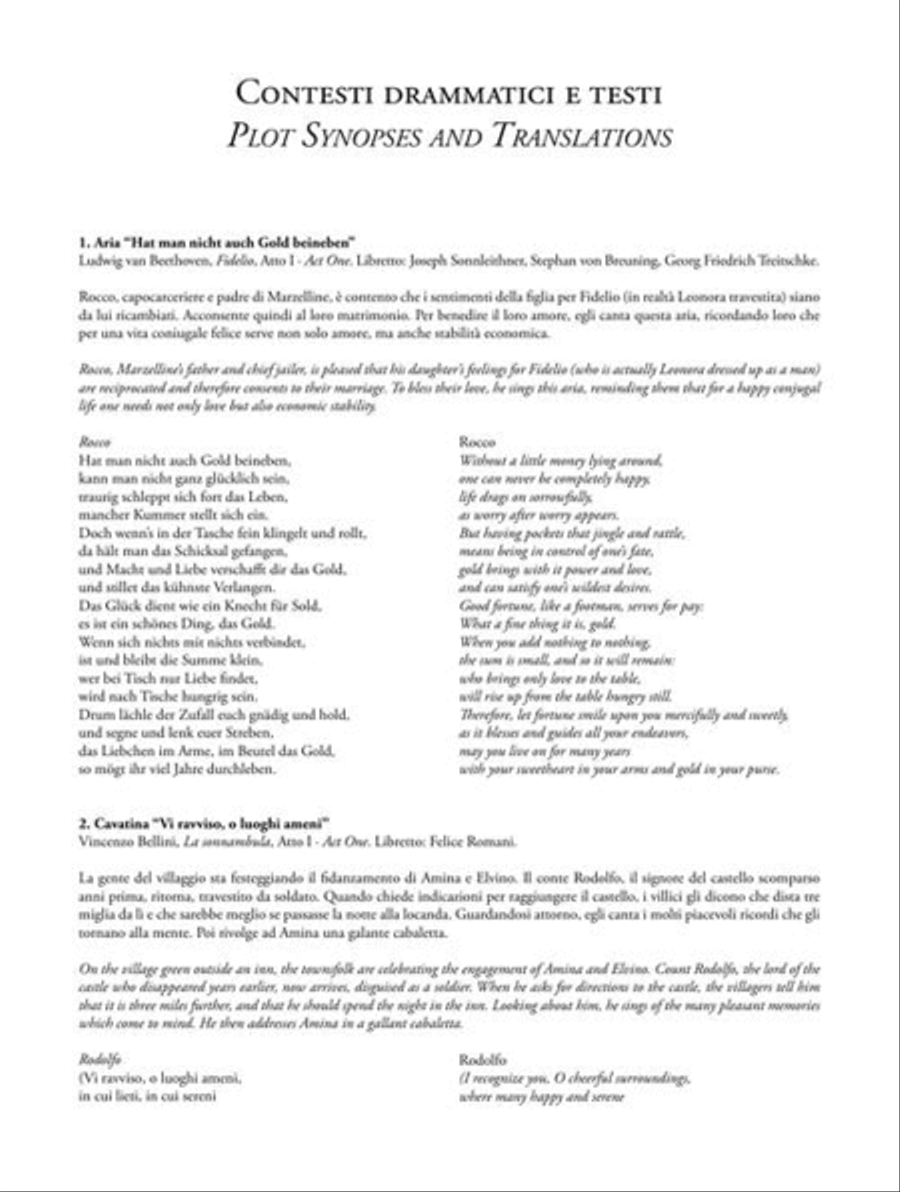 Ricordi Opera Anthology Ricordi Opera Anthology Voice scores gallery preview page 6