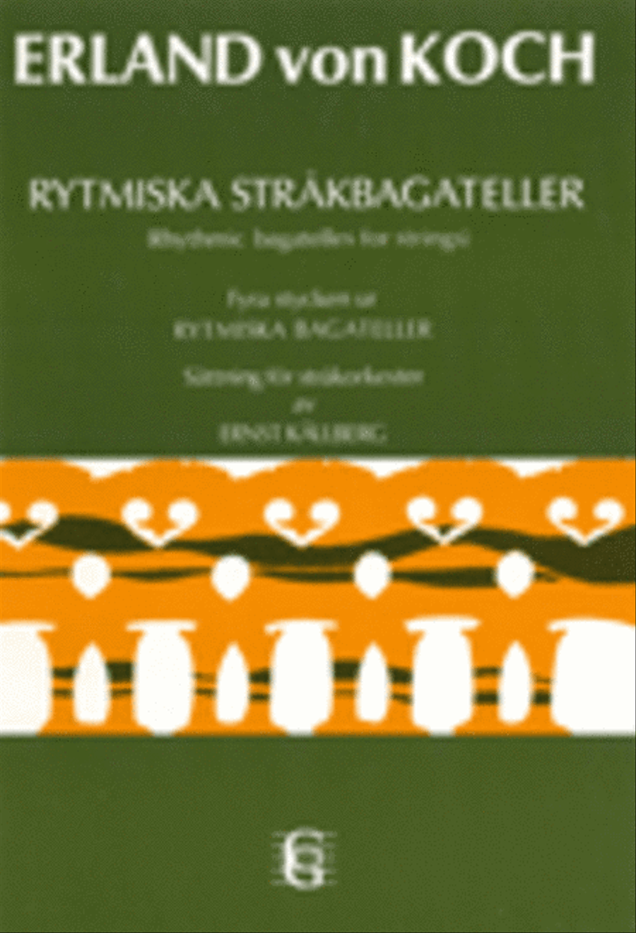 Rytmiska strakbagateller - partitur
