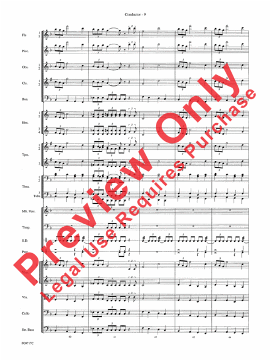 Star Wars (Main Theme) Star Wars (Main Theme) Full Orchestra scores gallery preview page 23