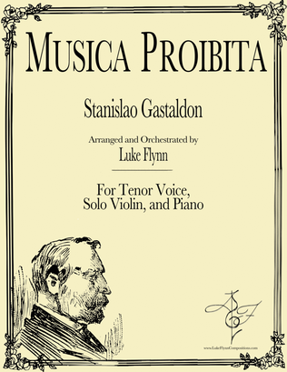 Musica Proibita for Tenor Voice, Violin, Piano