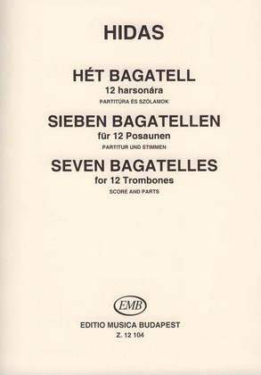 Book cover for Sieben Bagatellen Für 12 Posaunen