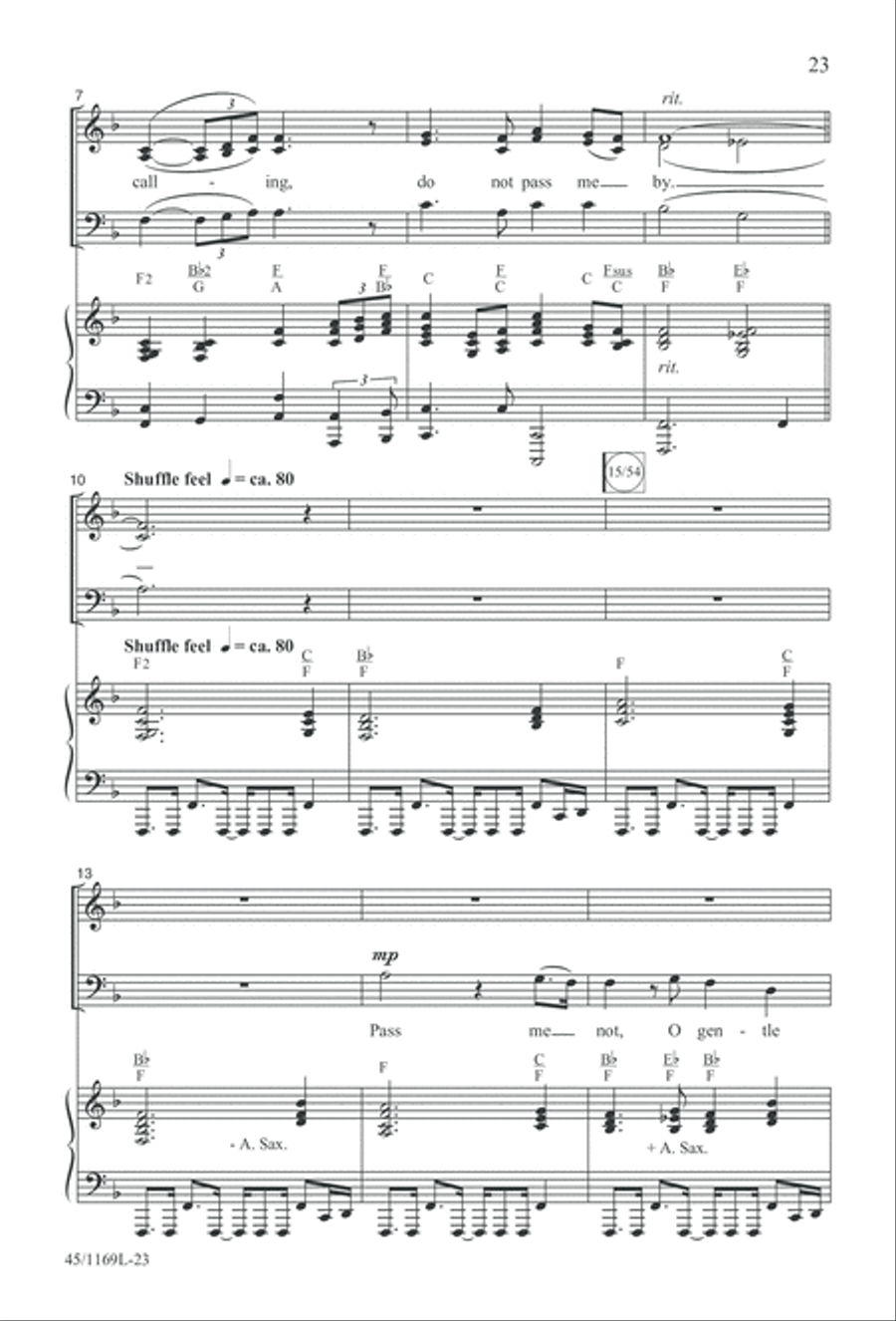 Simply Southern Gospel 3-Part scores gallery preview page 23