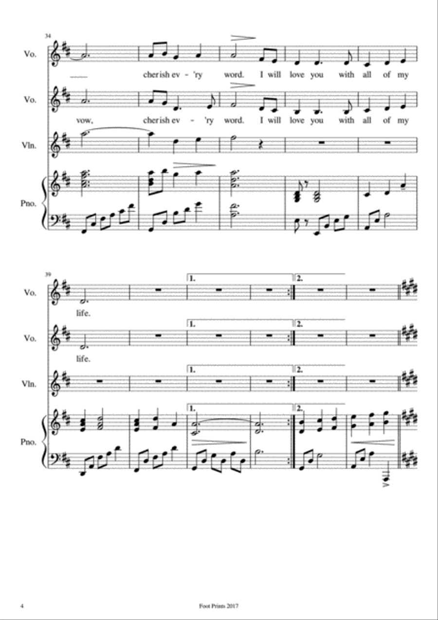 Take This Ring Voice scores gallery preview page 4