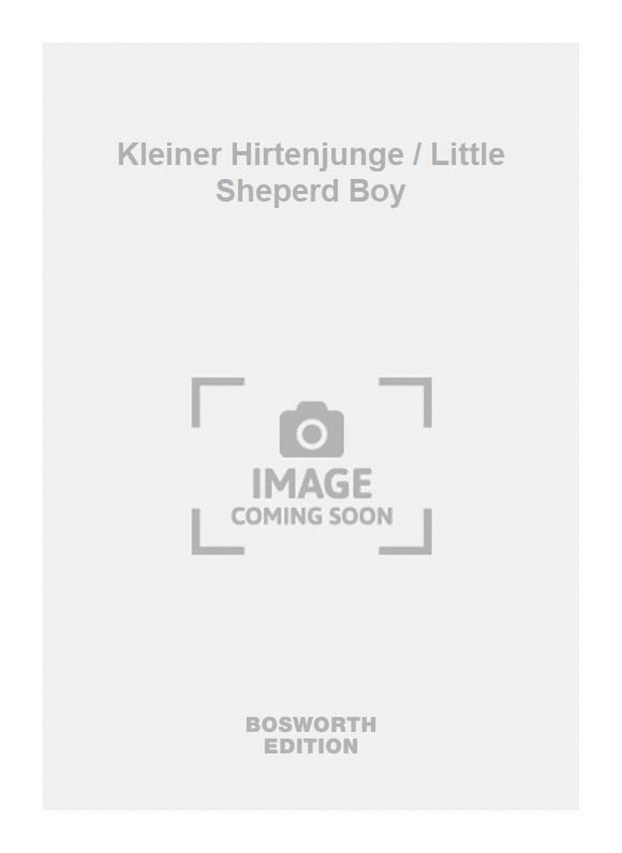 Kleiner Hirtenjunge / Little Sheperd Boy Mixed Choir scores gallery preview page 1
