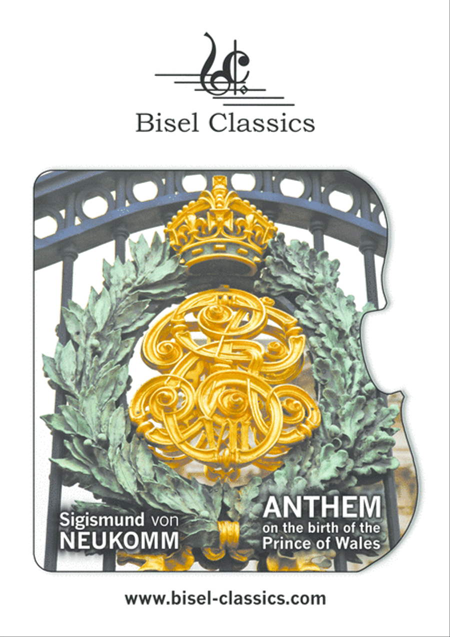 Anthem on the Birth of the Prince of Wales Orchestra scores gallery preview page 1