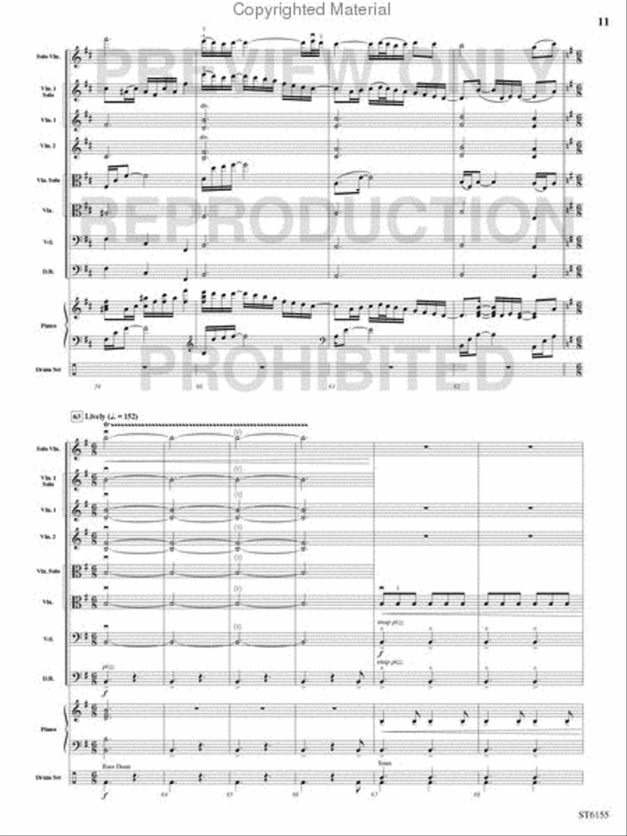 Irish Legend String Orchestra scores gallery preview page 9