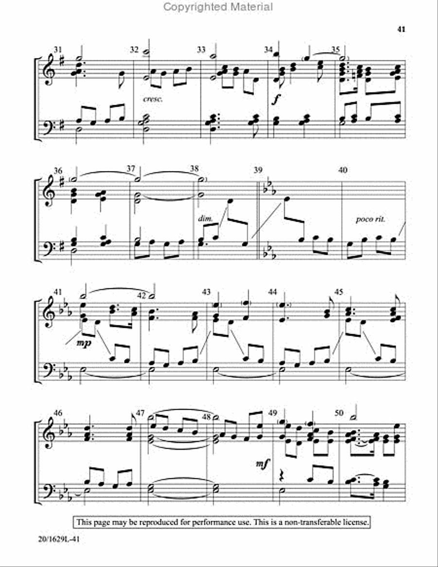 And All the Bells on Earth Shall Ring! 3-Octaves scores gallery preview page 10
